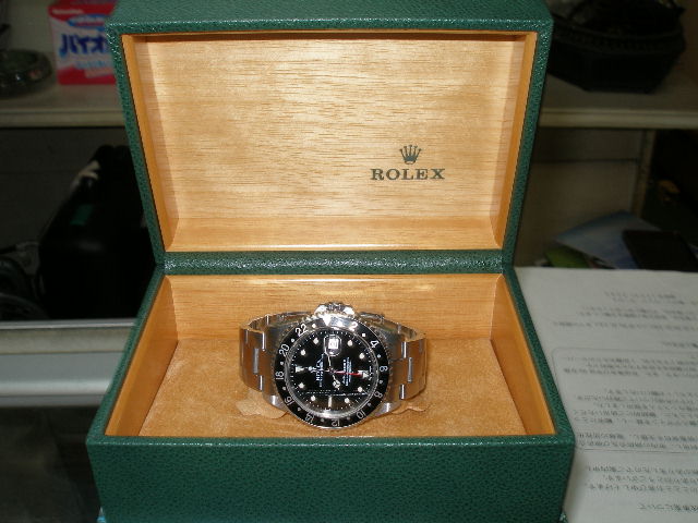 ＜買い取り例1＞…ROREX、高価ブランド時計。他にも沢山ございます。