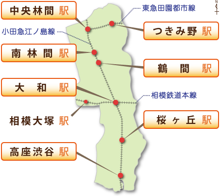 駅から探すMAP